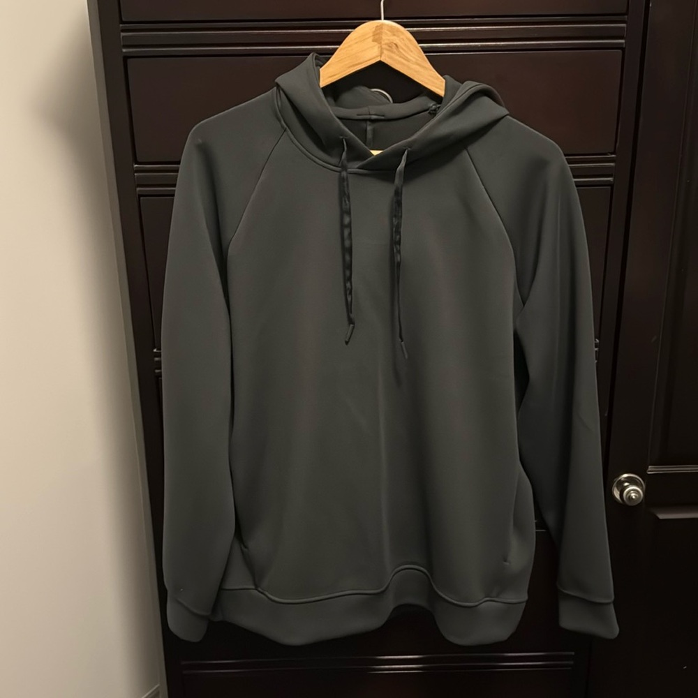 lululemon athletica Men's Dark Gray Hooded Sweatshirt